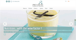 Desktop Screenshot of prodietic.com